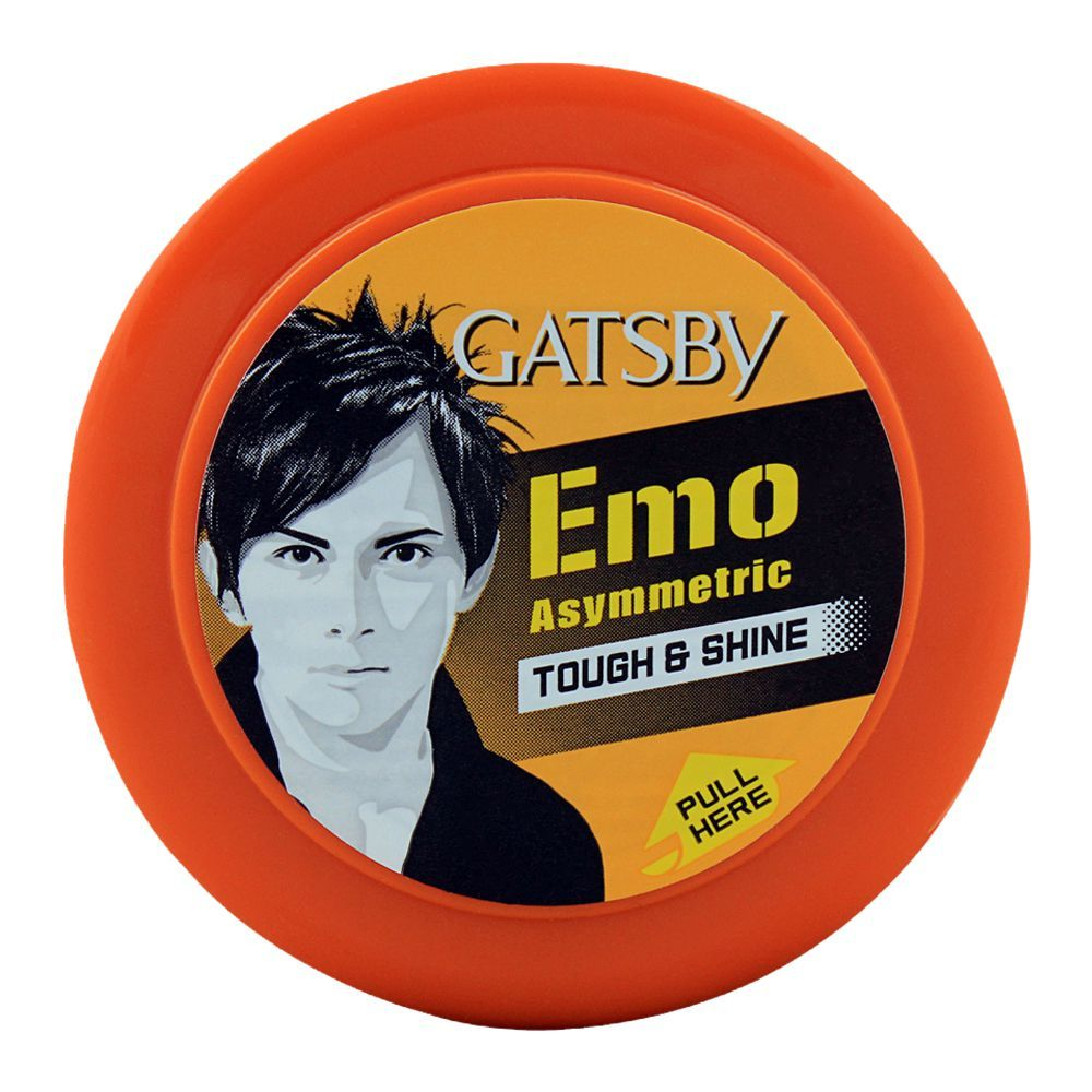 GATSBY HAIR WAX EMO ASYMMETRIC TOUGH & SHINE 75GM