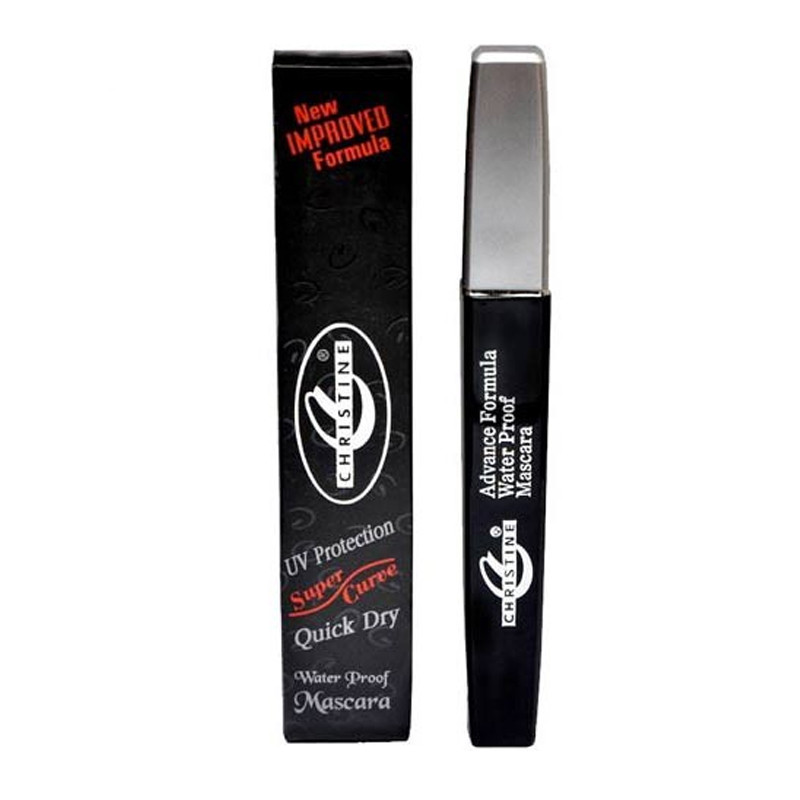 CHRISTINE SUPER CURVE WATERPROOF BLACK MASCARA