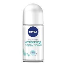 NIVEA BRIGHTENING HAPPY SHAVE ROLL ON 50ML