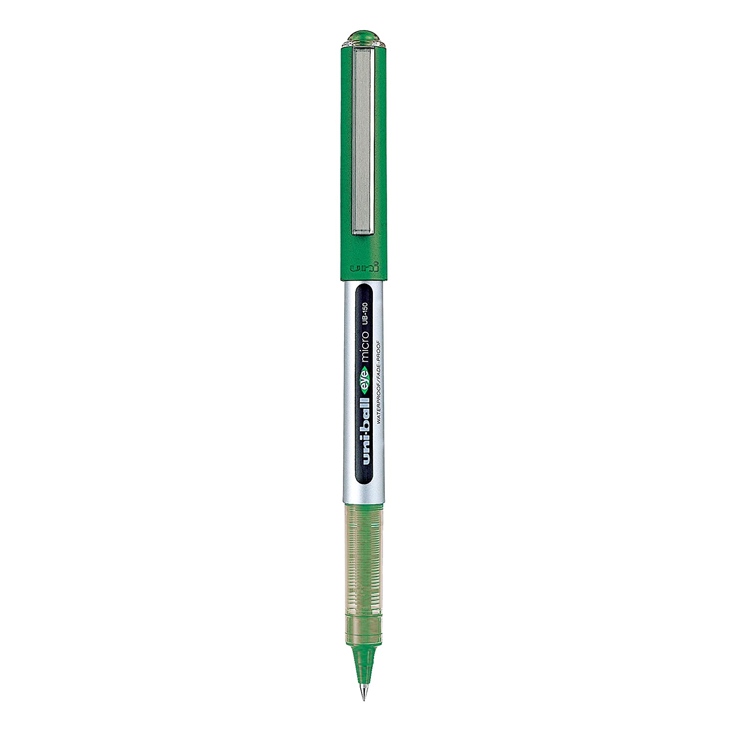 UNI-BALL EYE MICRO GREEN UB-150 WATERPROOF BALL PEN