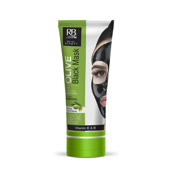 REAL BEAUTY OLIVE BLACK MASK 130ML