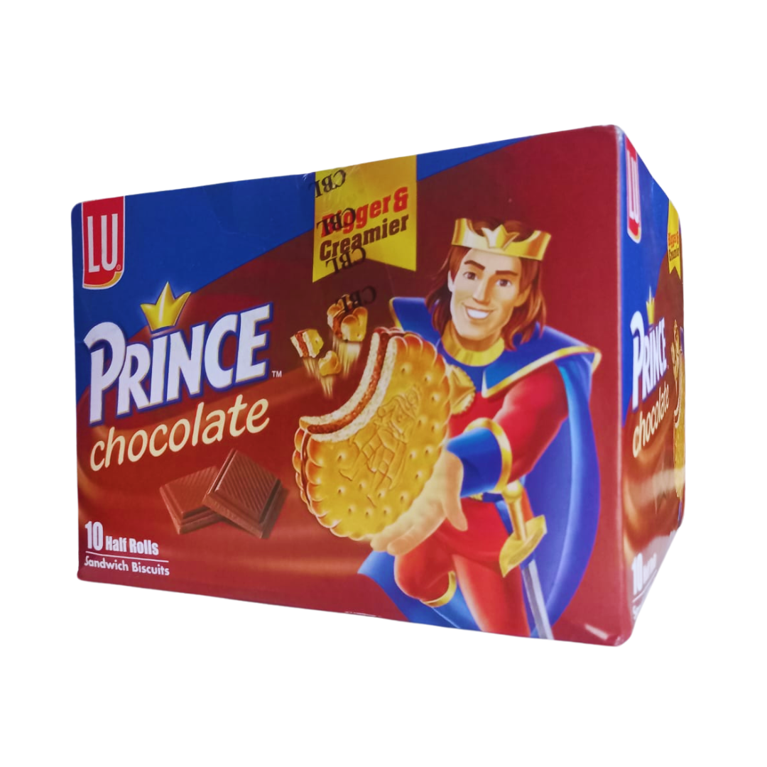 LU PRINCE CHOCLATE BISCUIT 38GM 10PCS BOX