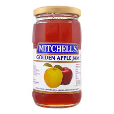 MITCHELLS GOLDEN APPLE JAM 450GM