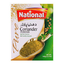 NATIONAL CORIANDER POWDER 100GM