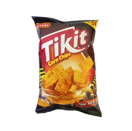 WINNER TIKIT CORN CHIPS TIKKA BAR B QUE 51GM