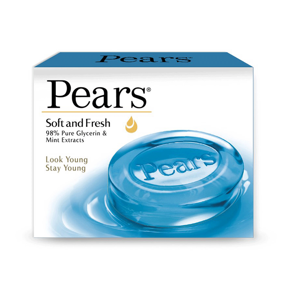 PEARS SOFT AND FRESH SOAP 125GM