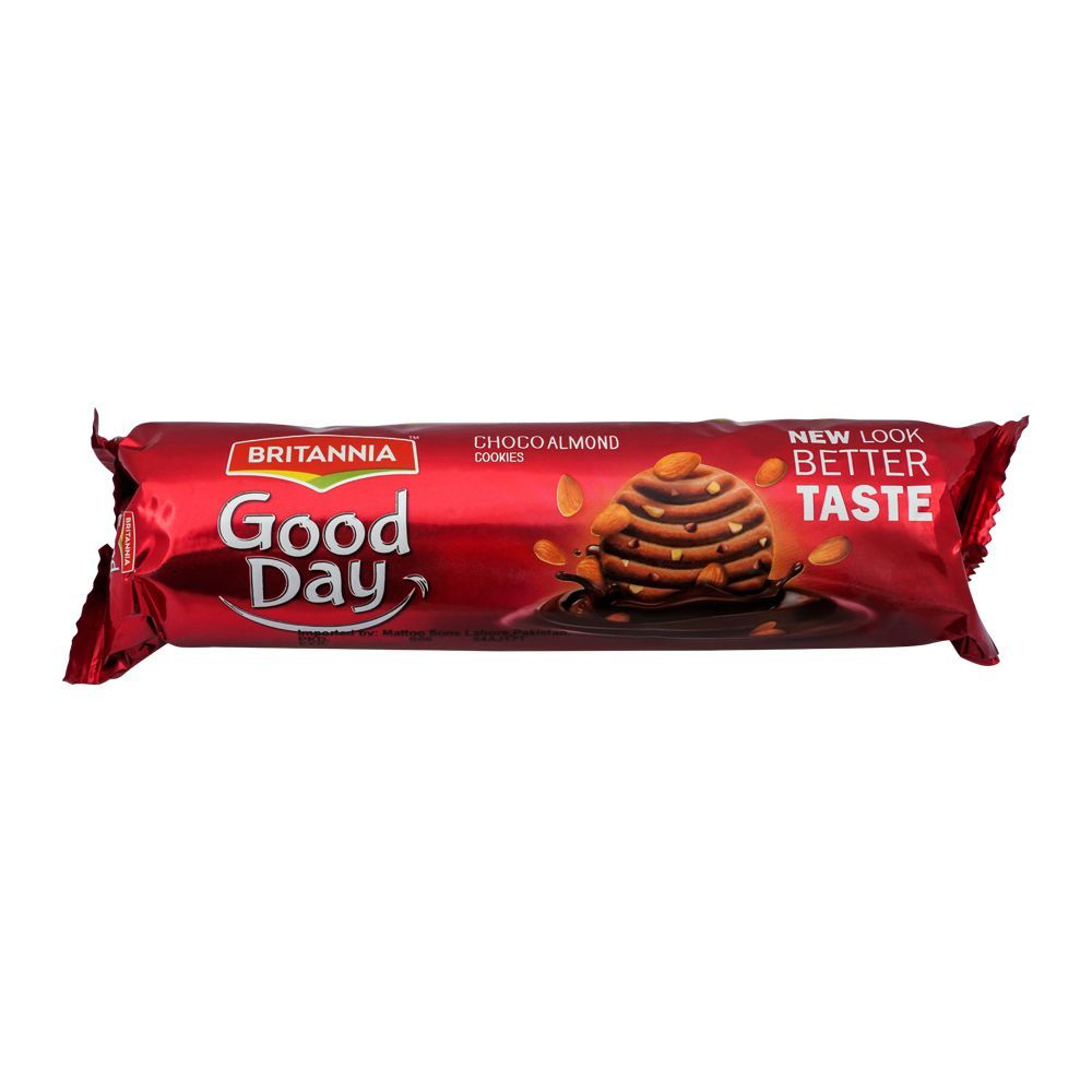 BRITANNIA GOOD DAY CHOCOALMOND COOKIES 120GM