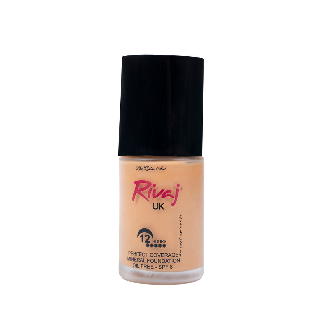 RIVAJ MINERAL LIQUID FOUNDATION 30ML NO.10 NATURAL BEIGE