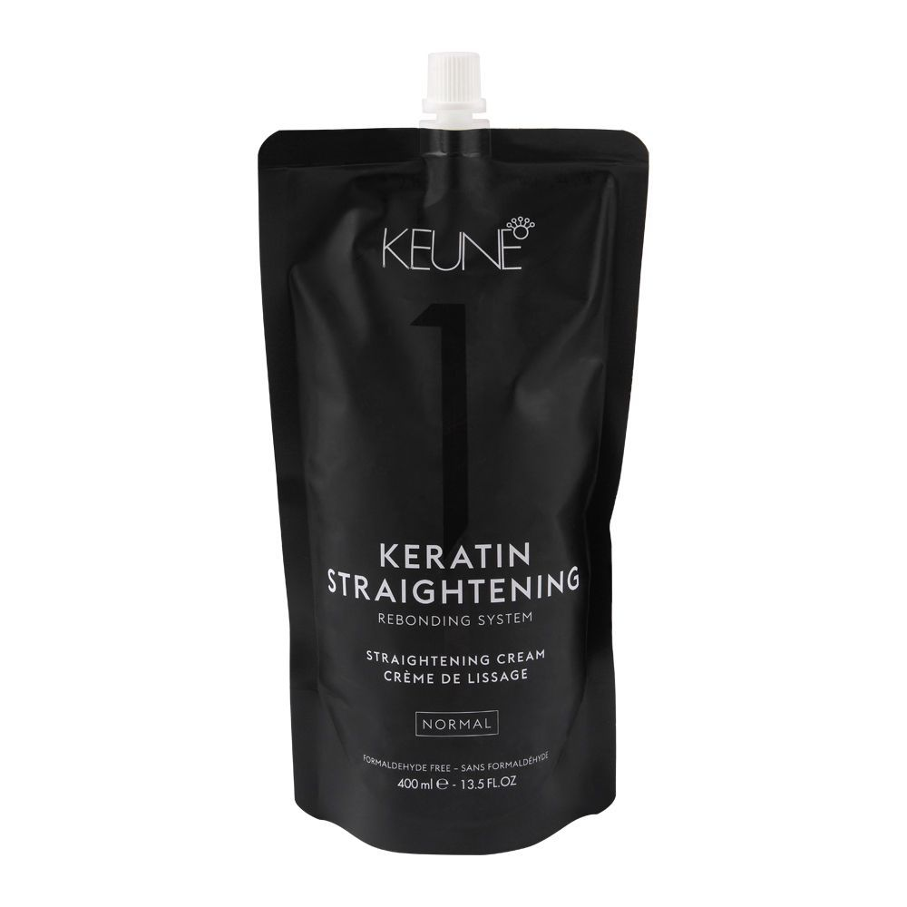 KEUNE NORMAL 1 KERATIN STRAIGHTENING CREAM 400ML