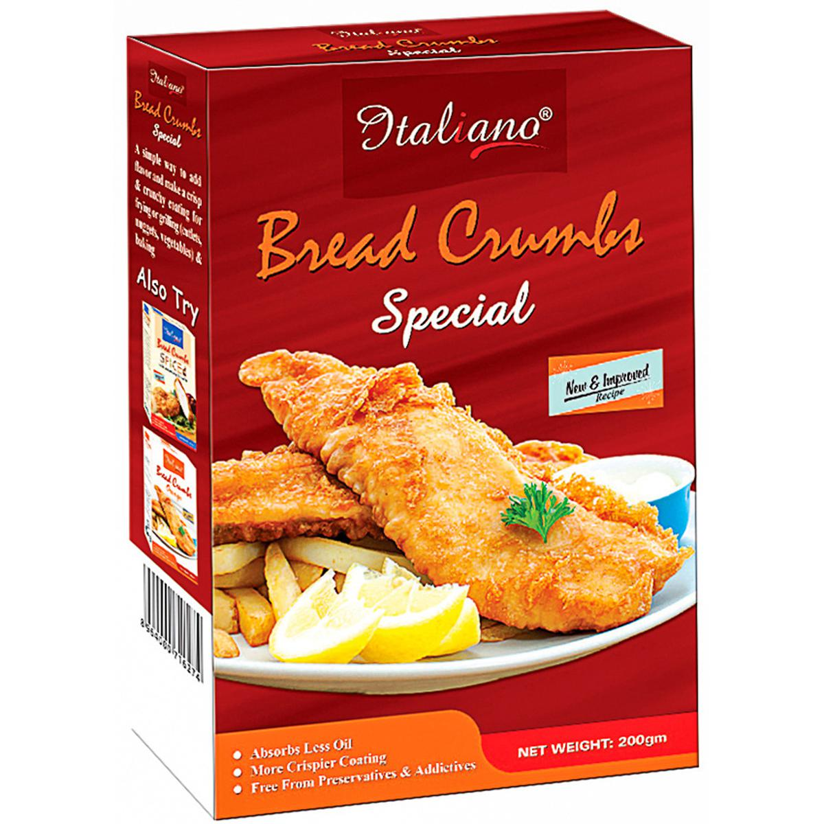 ITALIANO BREAD CRUMBS SPECIAL 200GM