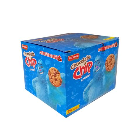 BISCONNI CHOCOLATE CHIP COOKIES 10GM 24PCS BOX