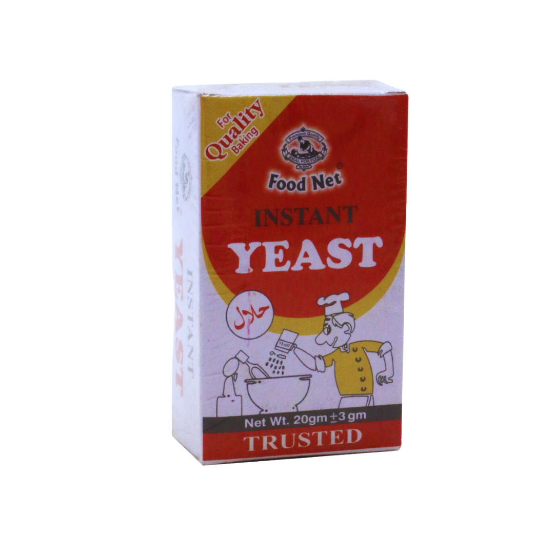 FOOD NET INSTANT YEAST 20GM