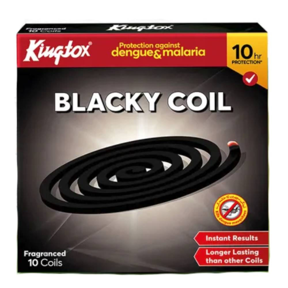 KINGTOX BLACKY COIL FRAGRANCED 10-COILS