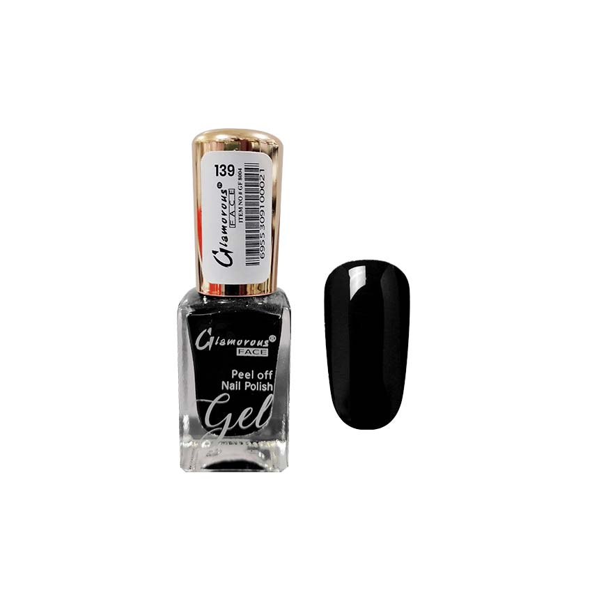 GLAMOROUS FACE PEEL OFF NAIL POLISH GEL 139