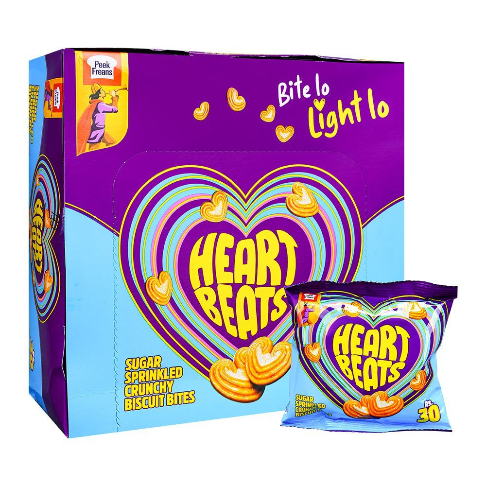 PEEK FREANS HEART BEATS BISCUITS 25GM 12PCS BOX