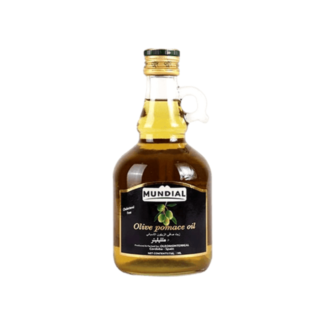 MUNDIAL OLIVE OIL POMACE BOTTLE JAR 250ML