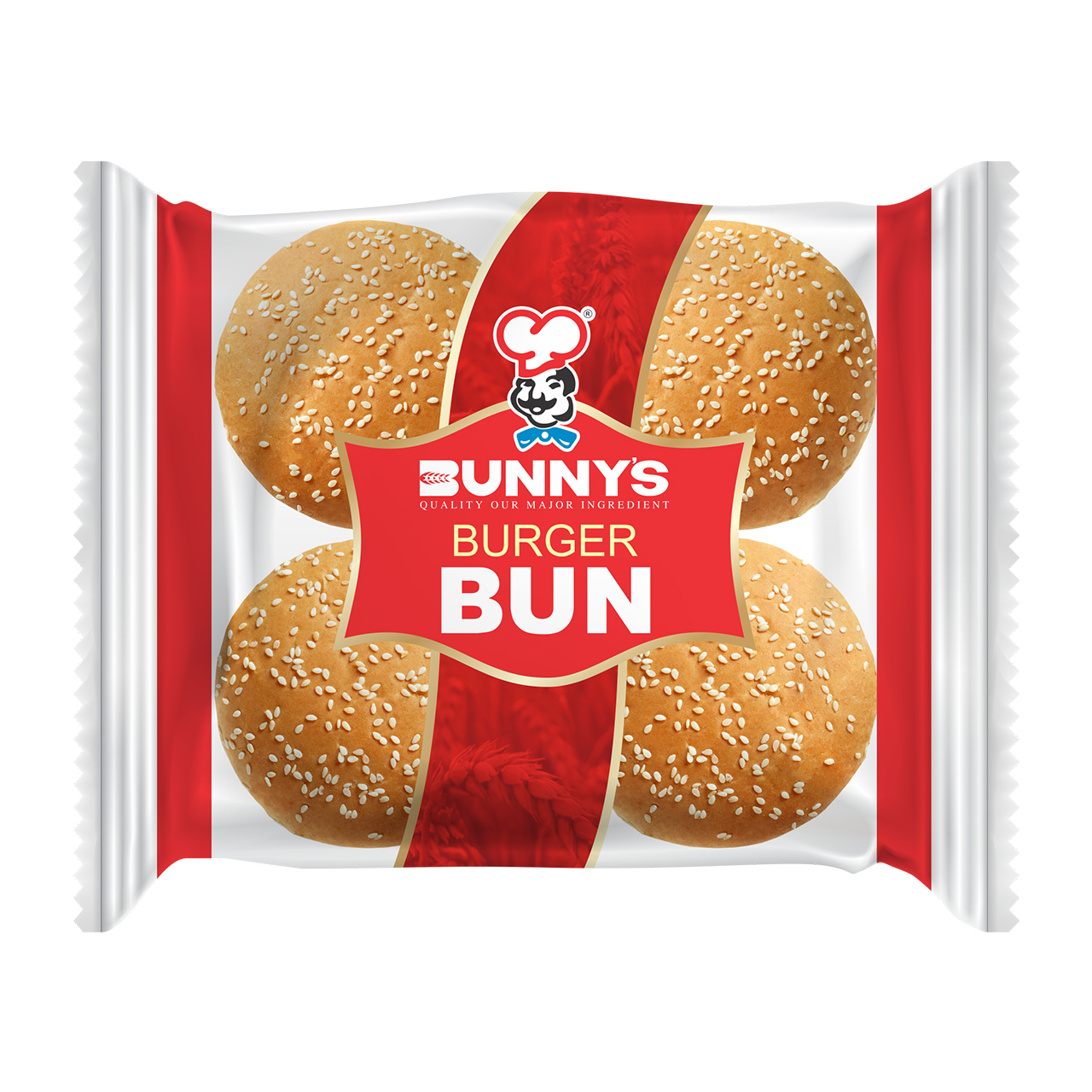 BUNNY'S BURGER BUN 4PC