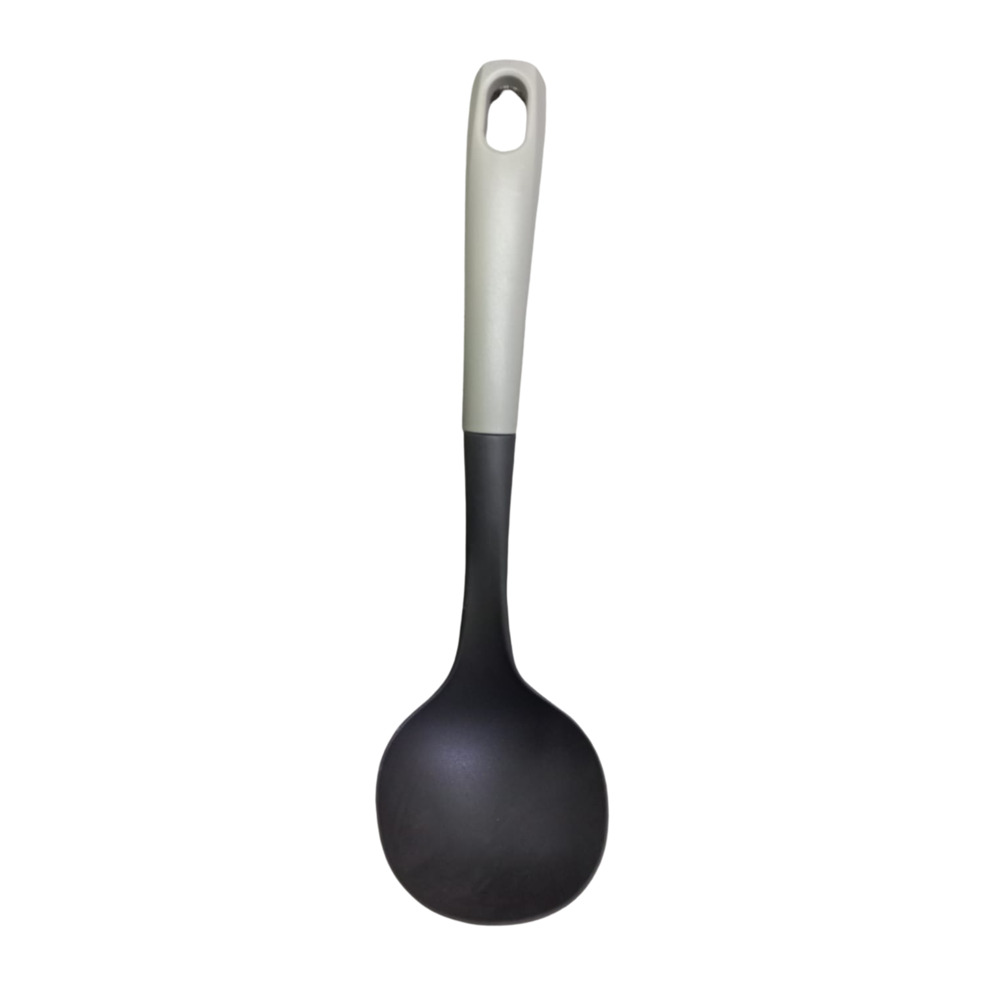 DEEP SOUP LADLE NYLON SPOON 12-INCHES BLACK