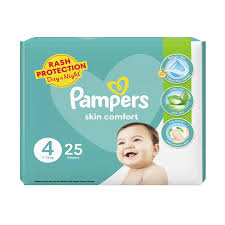 PAMPERS DIAPER MAXI NO4 7-12KG 25PCS