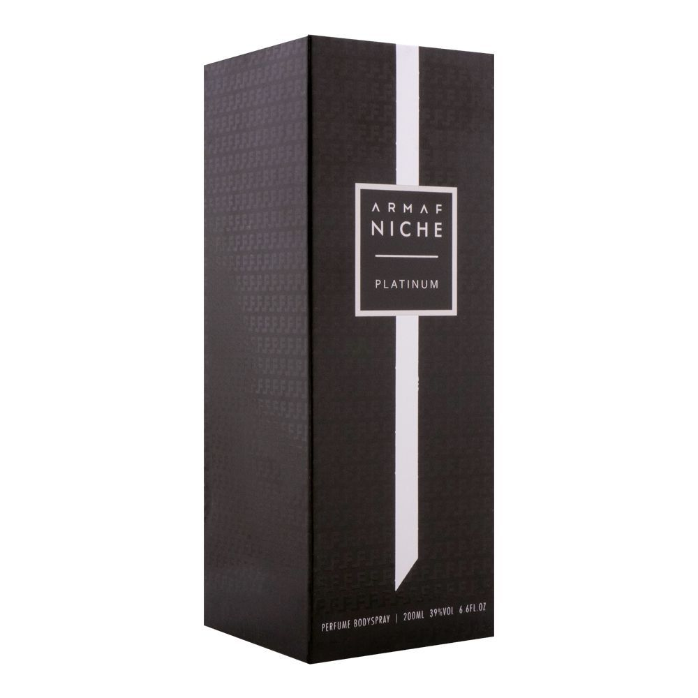 ARMAF NICHE PLATINUM PERFUME BODY SPRAY 200ML