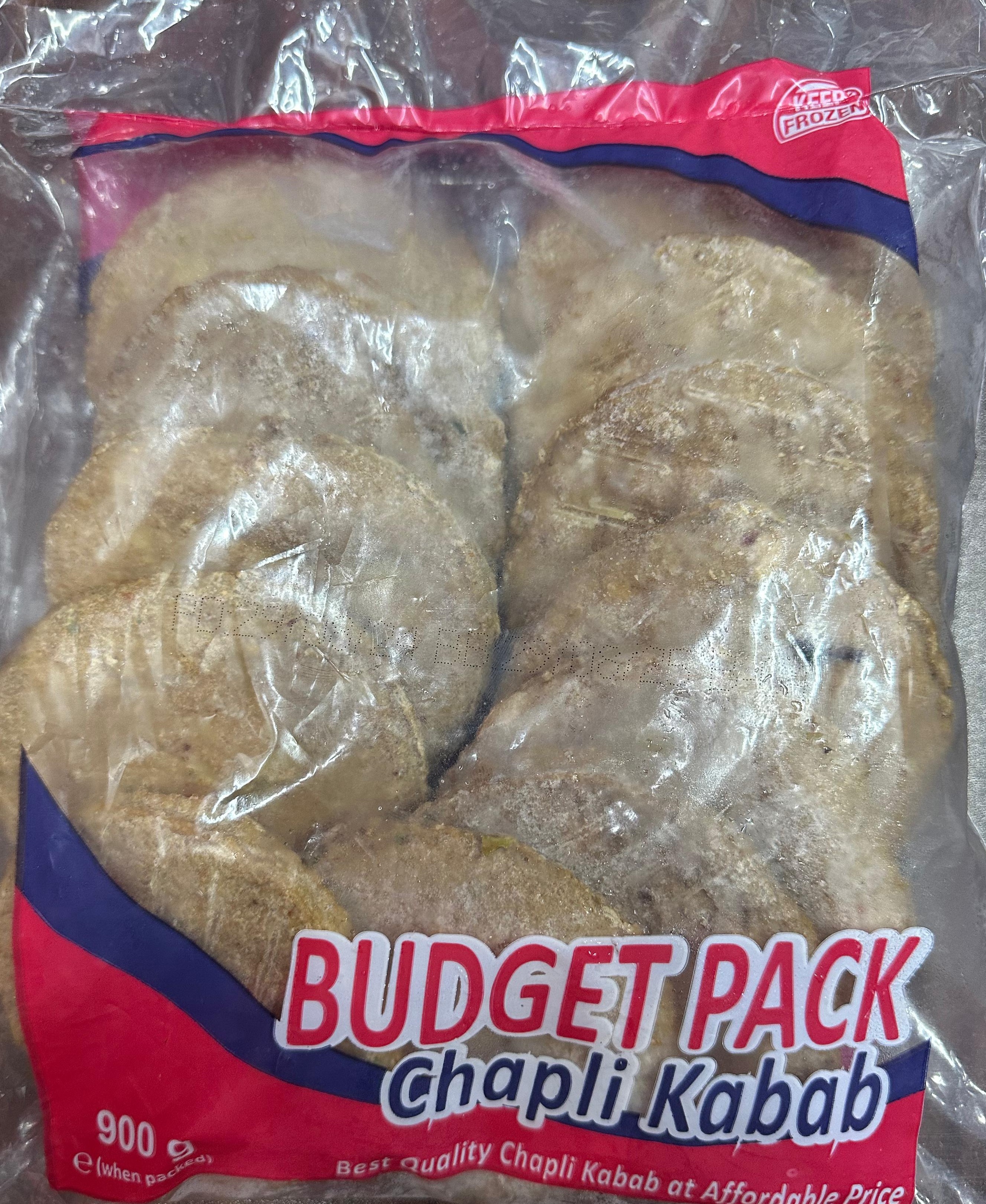 BIG BIRD BUDGET PACK CHAPLI KABAB 900G POLLY BAG