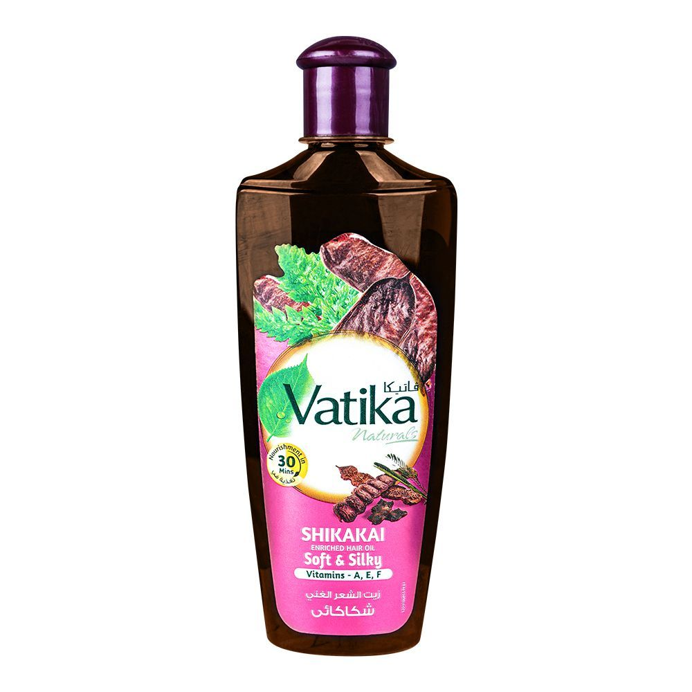 VATIKA SHIKAKAI ENRICHED HAIR OIL SOFT & SHINY 200ML