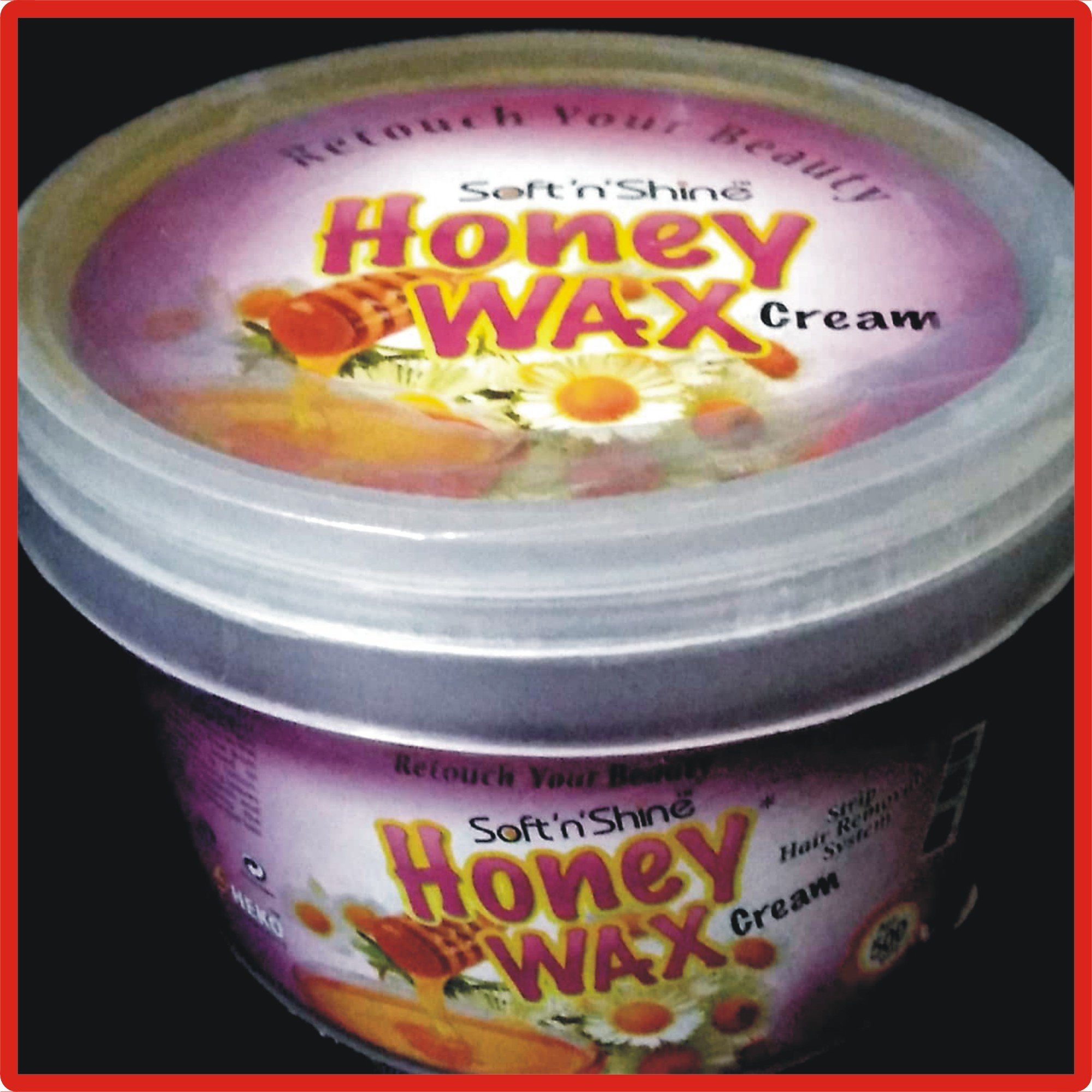 SOFT N SHINE HONEY WAX CREAM 450GM