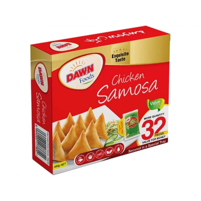 DAWN FOODS CHICKEN SAMOSA 480G