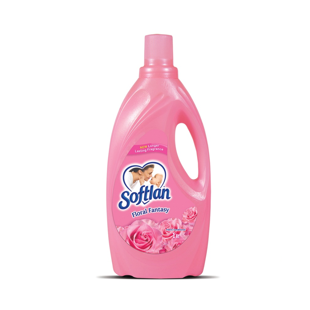 SOFTLAN FLORAL FANTASY FABRIC CONDITIONER 1LTR BOTTLE