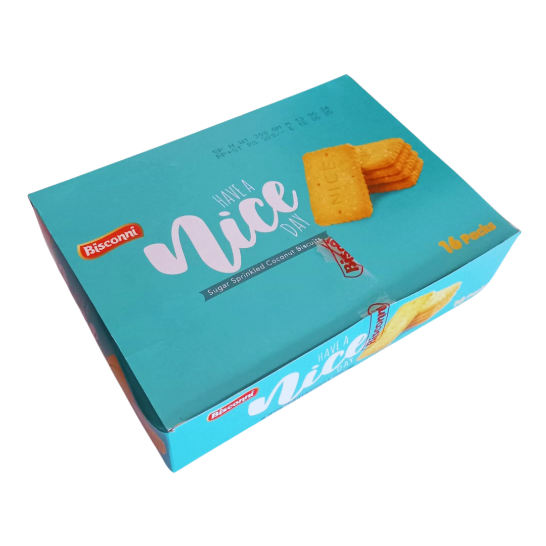 BISCONNI NICE BISCUIT 18GM 16PCS BOX