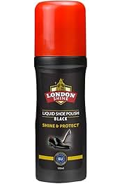 LONDON SHINE LIQUID SHOE POLLISH BLACK 100ML