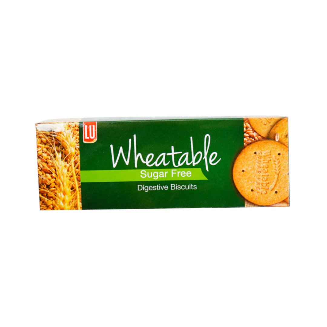 LU WHEATABLE SUGAR FREE DIGESTIVE BISCUIT 85GM