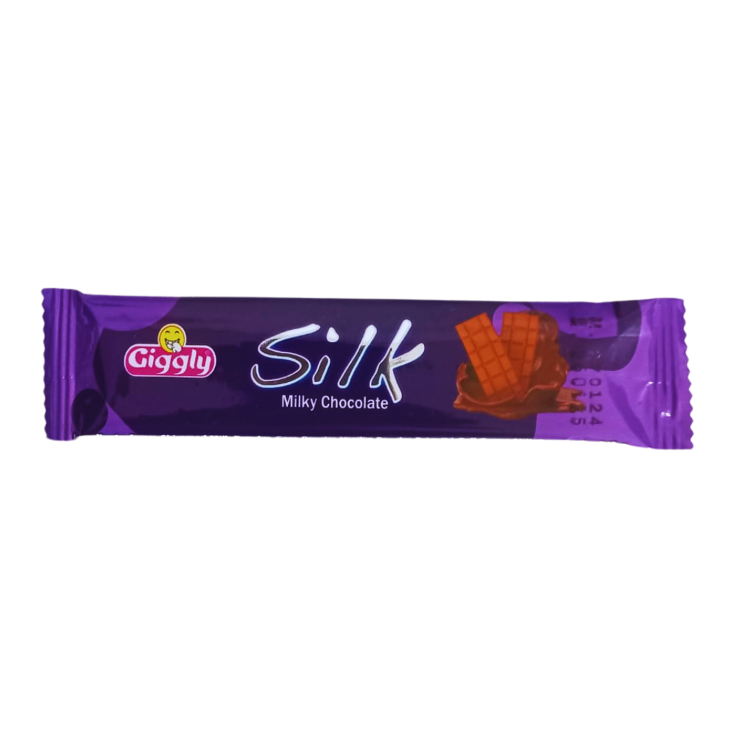 GIGGLY SILK MILKY CHOCOLATE 26GM