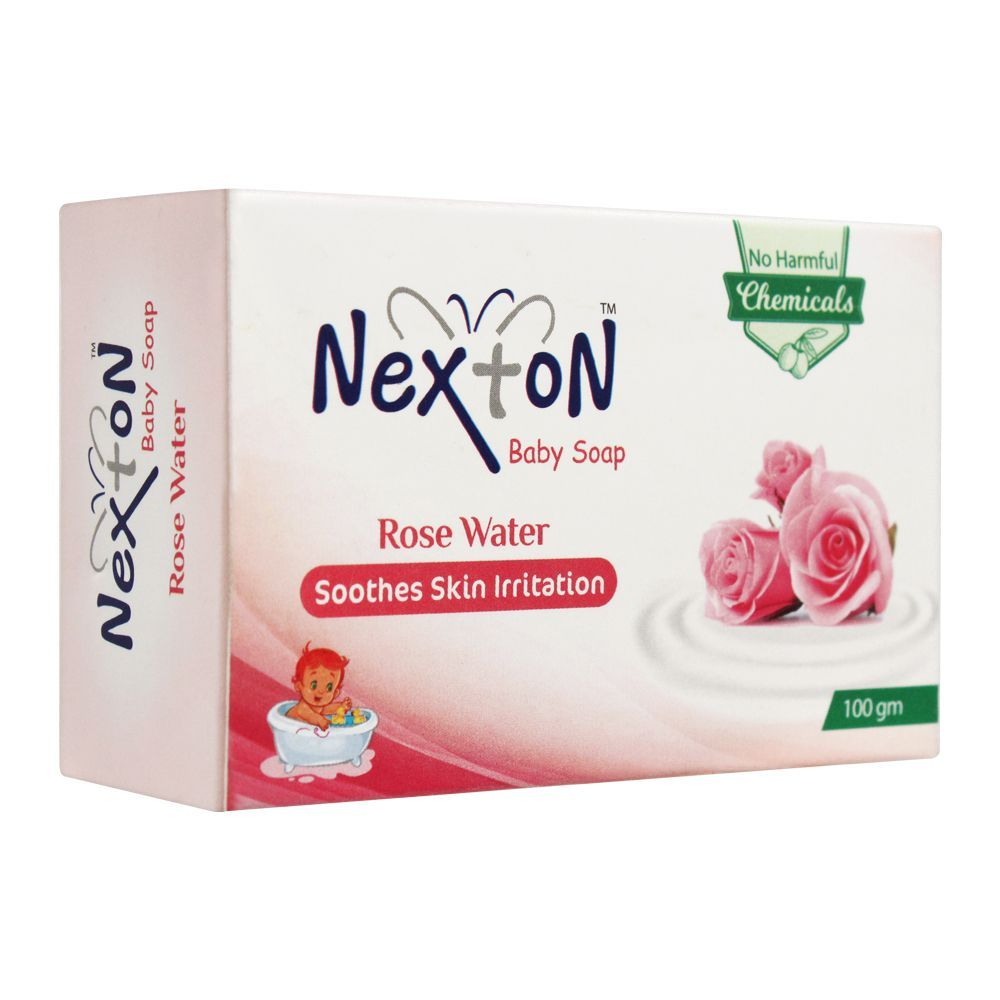 NEXTON ROSE WATER BABY SOAP 100GM