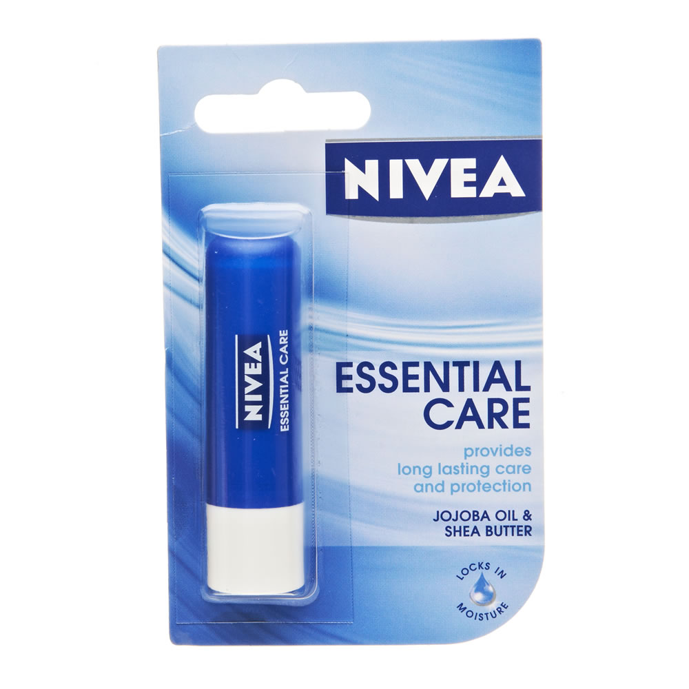 NIVEA ESSENTIALS CARE LIP BALM 4.8GM