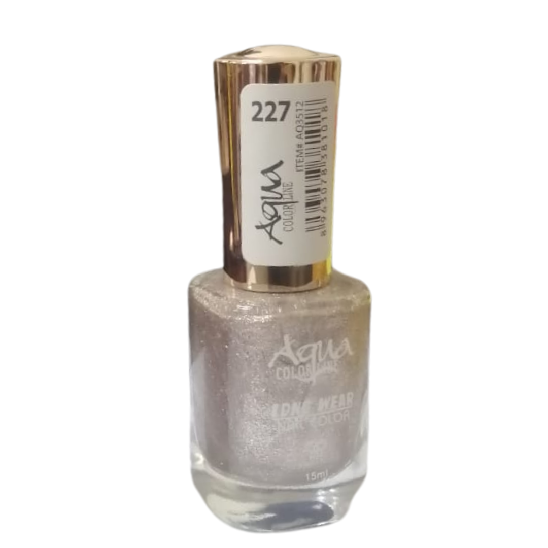 AQUA COLORLINE LONG WEAR NAIL POLLISH 15ML NO. 227