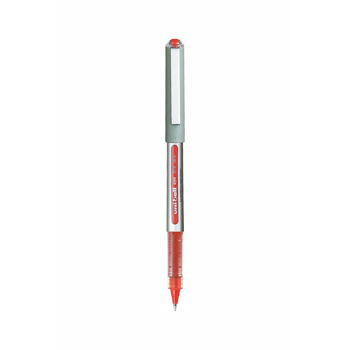 UNI-BALL EYE FINE UB-157 RED WATERPROOF BALL-PEN