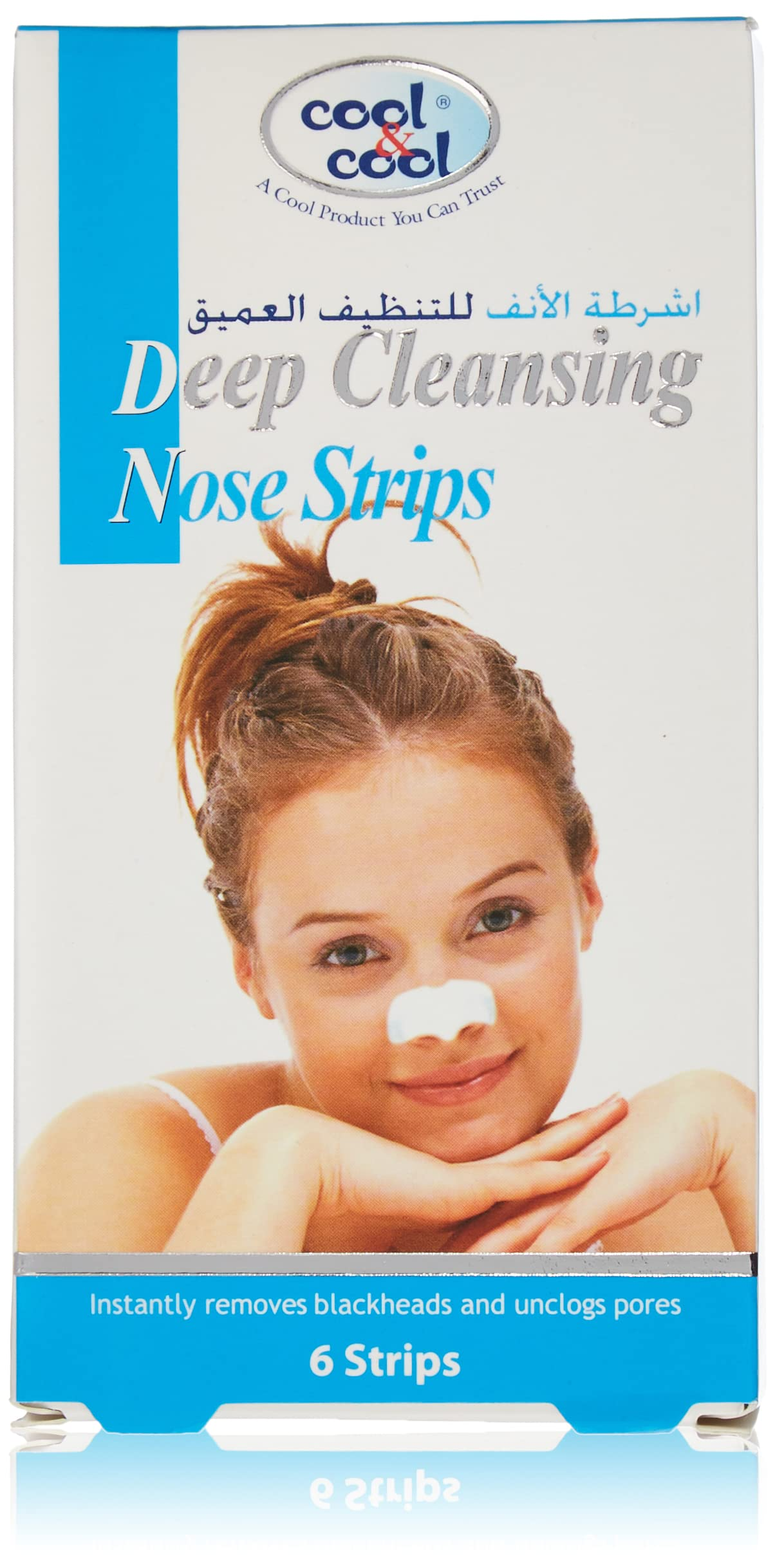 COOL & COOL DEEP CLEANSING NOSE STRIPS 6-STRIPS