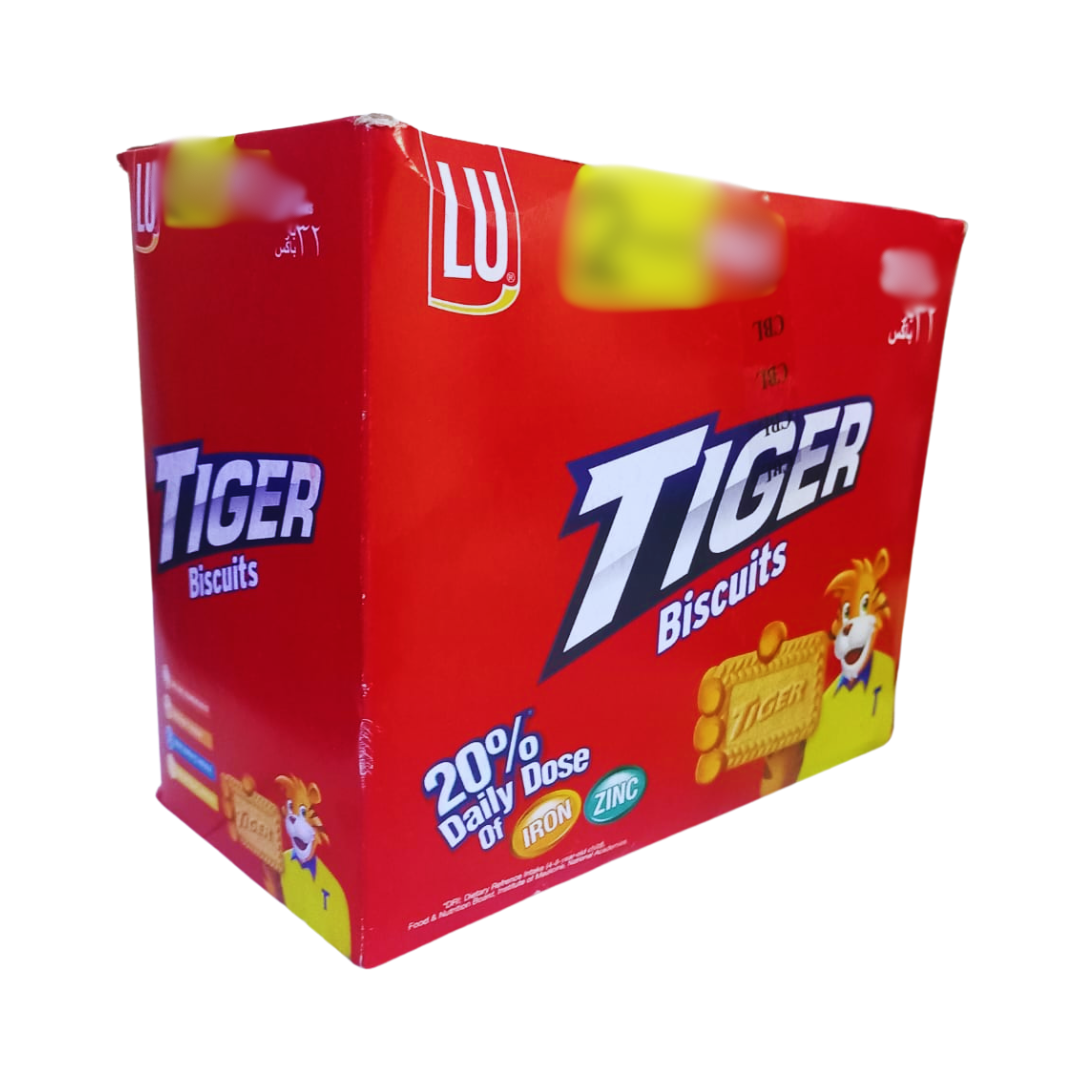 LU TIGER BISCUIT 18GM 30PCS BOX