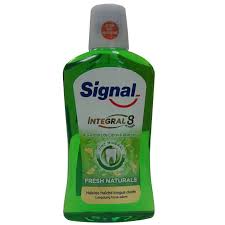 SIGNAL MOUTHWASH LEMON & ALOE VERA 500ML