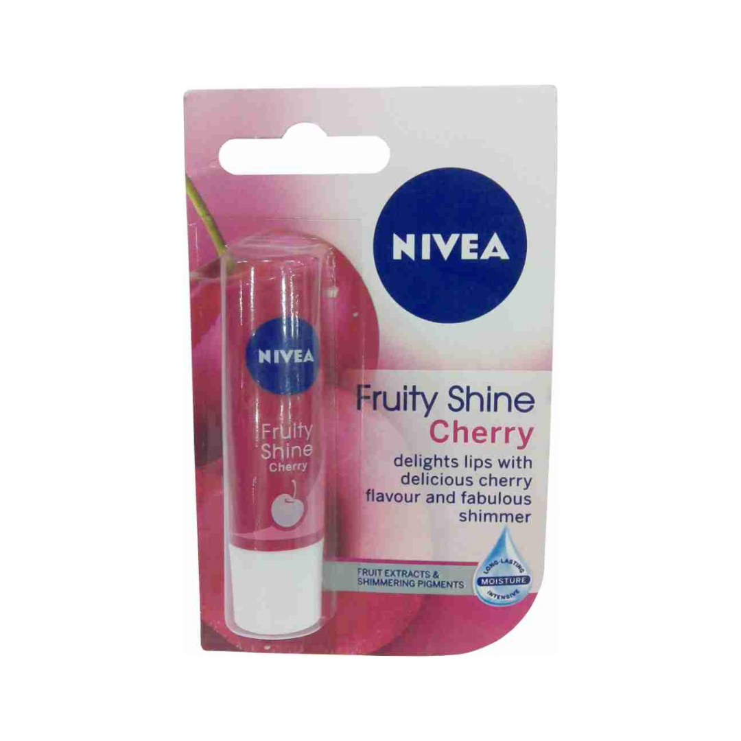 NIVEA FRUITY SHINE CHERRYLIP BALM 4.8GM