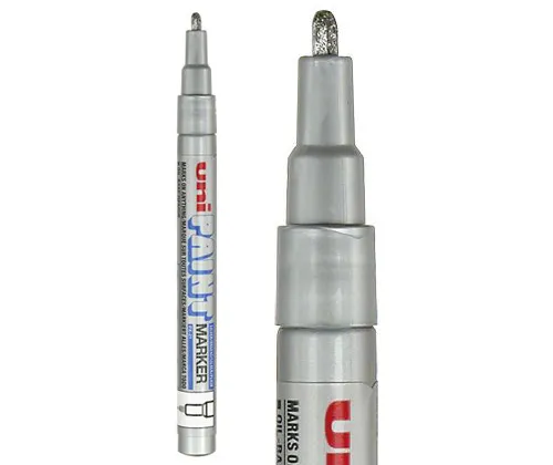 UNI PAINT MARKER SHINY SILVER 2.8MM