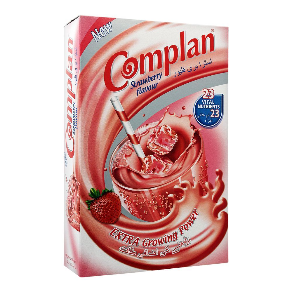 COMPLAN STRAWBERRY FLAVOUR 200GM