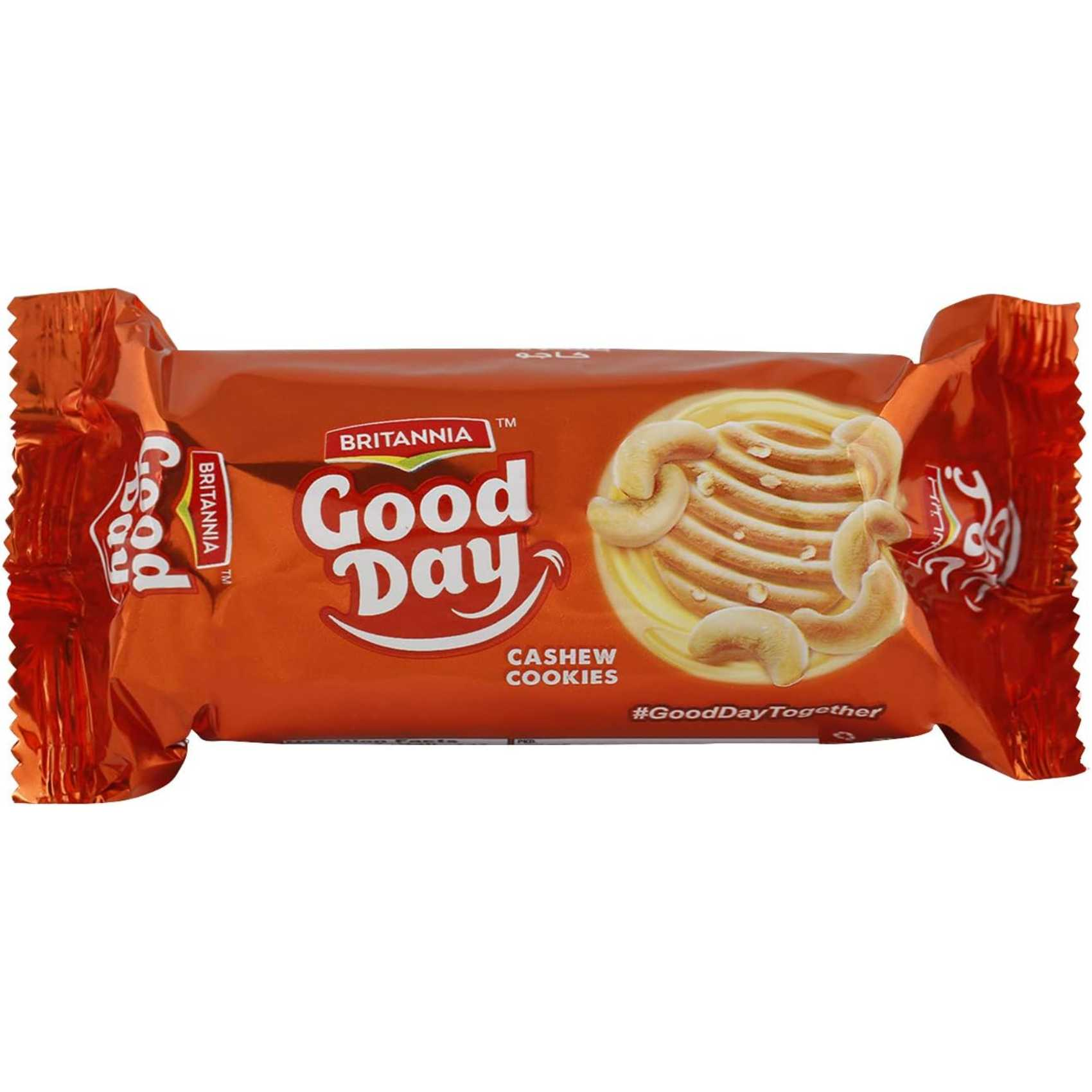 BRITANNIA GOOD DAY CASHEW COOKIES 90GM