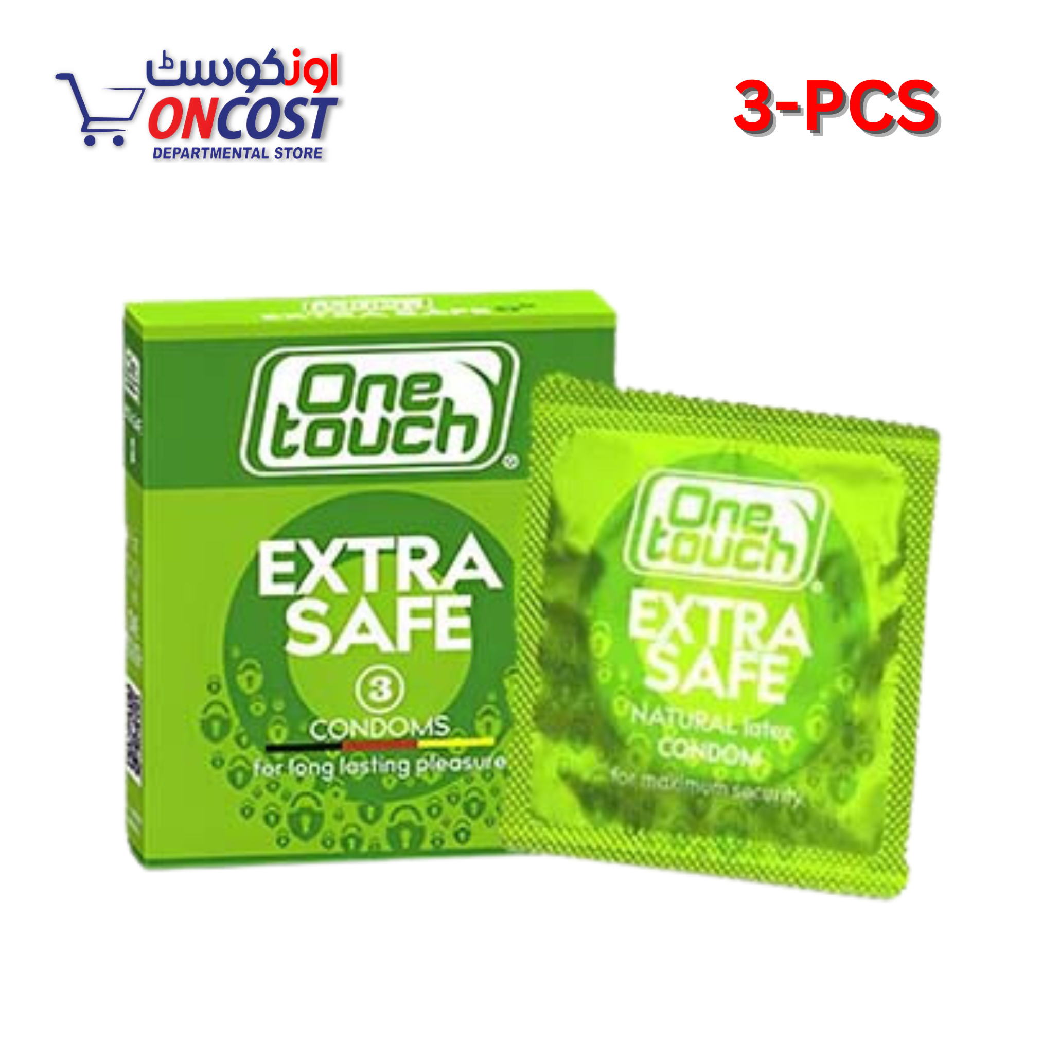 ONE TOUCH EXTRA SAFE CONDOM 3PCS