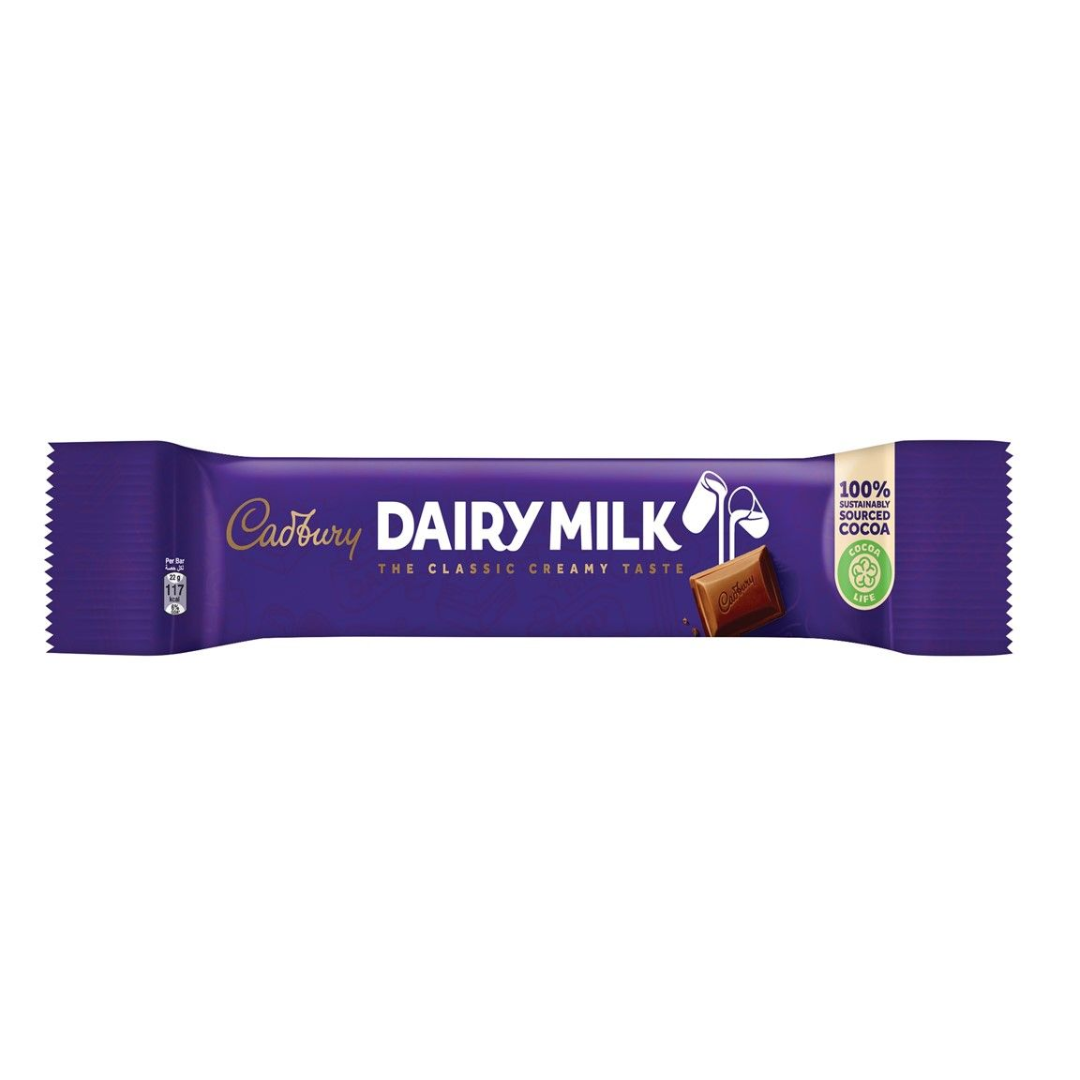 CADBURY DAIRY MILK CHOCOLATE CLASSIC 22GM