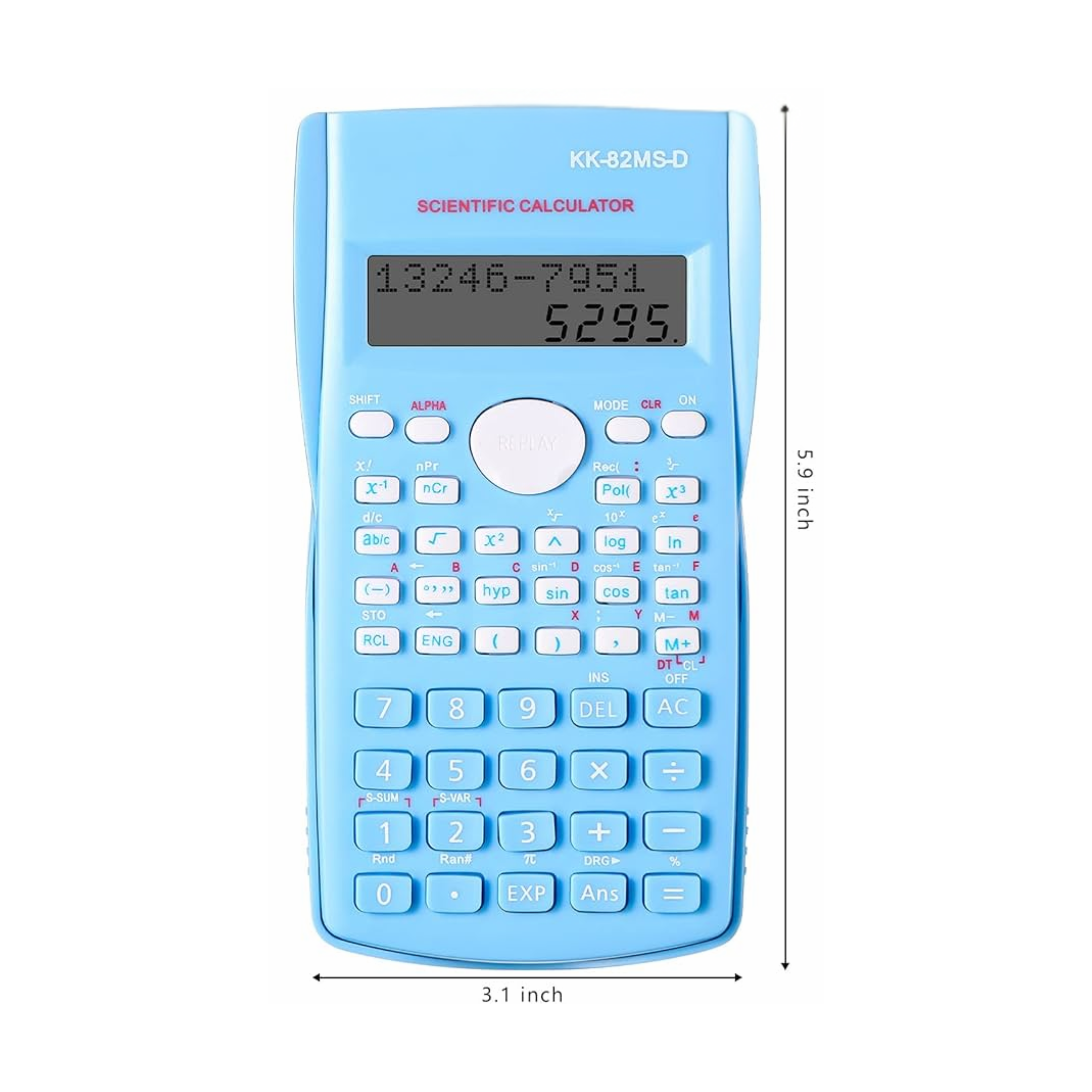 SCIENTIFIC CALCULATOR KK-82MS 240-FUNCTIONS