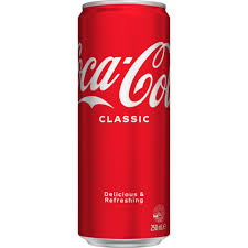 COCACOLA COKE CAN SLIM 250ML