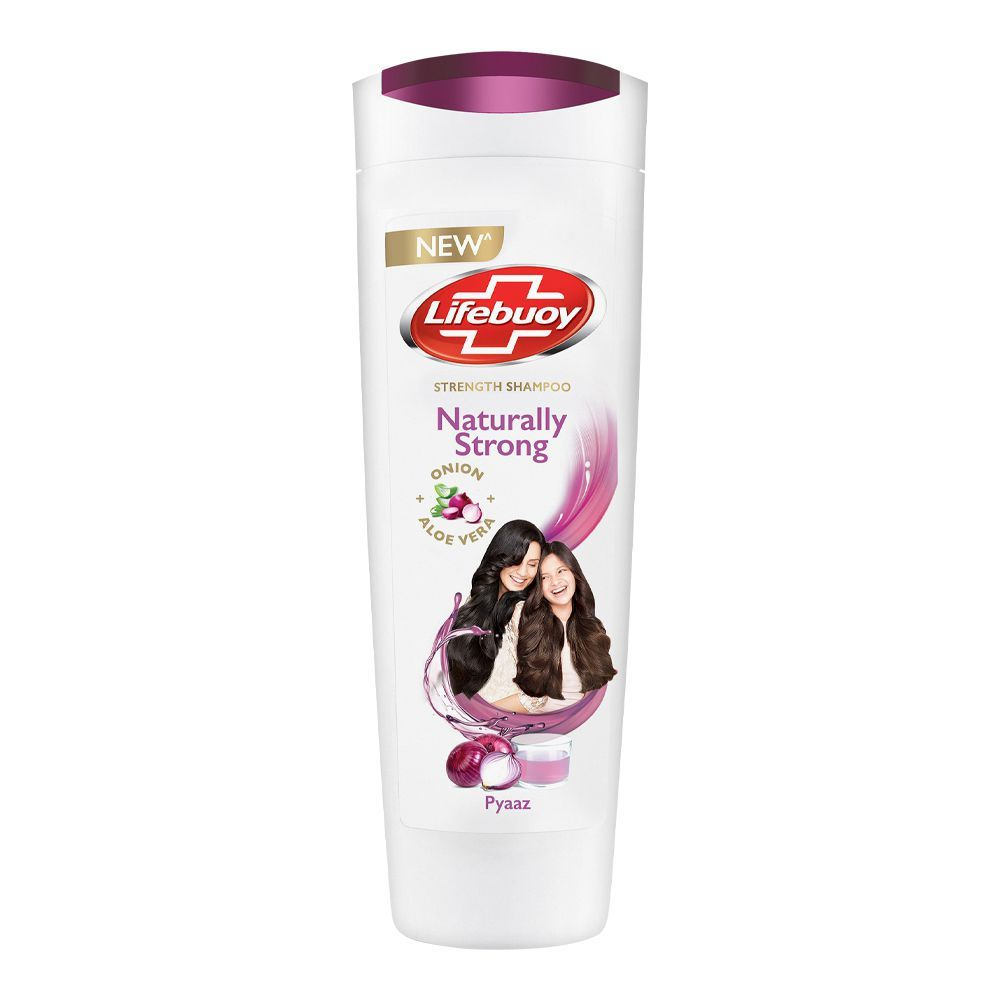 LIFEBUOY NATURALLY STRONG ONION+ALOE VERA SHAMPOO 170ML