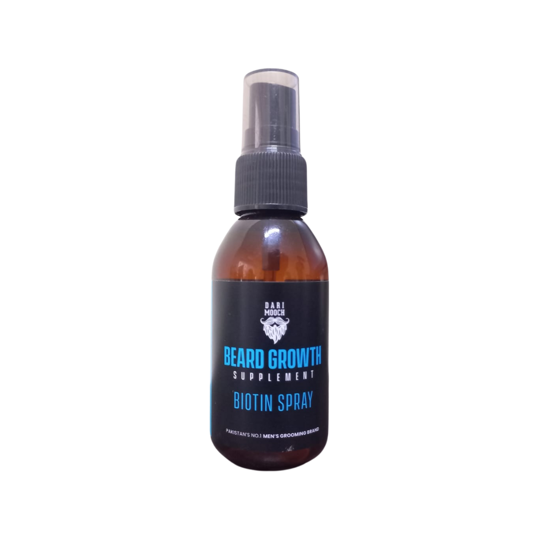 DARI MOOCH BEARD GROWTH SUPPLEMENT BIOTIN SPRAY 60ML